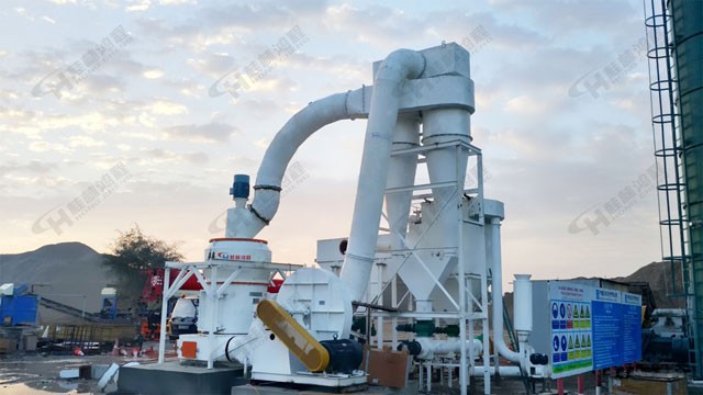 325石英粉怎么磨?用R型雷蒙機可生產80-400目石英細粉