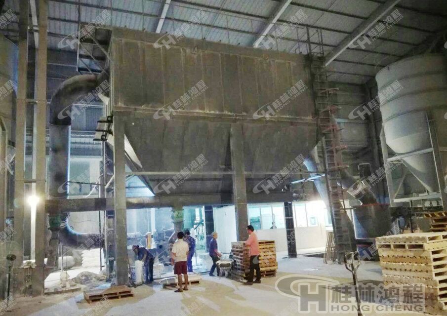 HCH1395超細滑石粉生產設備，滑石磨粉機，桂林鴻程環輥磨