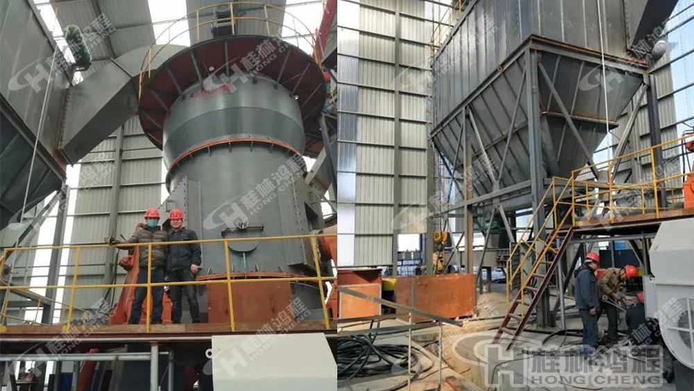 鴻程人造大理石生產線設備HLM立磨項目客戶現場 鴻程人造大理石生產線設備HLM立磨項目客戶現場