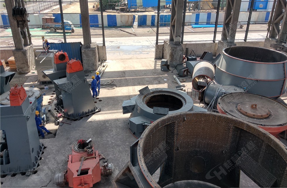 桂林鴻程立磨制粉設(shè)備總包項(xiàng)目安裝中 桂林鴻程立磨制粉設(shè)備總包項(xiàng)目安裝中