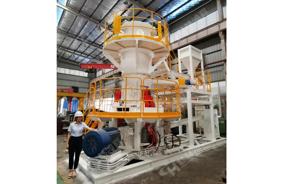 桂林鴻程新款HLMX600小型超細立式磨粉機整機預裝待發(fā) 桂林鴻程新款HLMX600小型超細立式磨粉機整機預裝待發(fā)