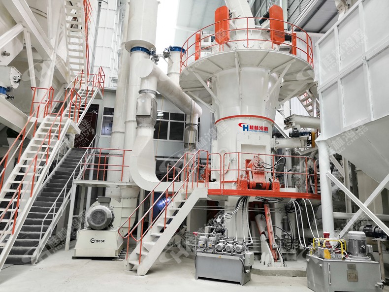 超細方解石磨粉機河南南召1250目生產線投產 HLMX1300超細方解石磨粉機河南南召1250目生產線投產